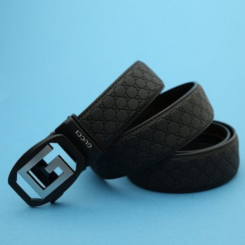 GUCCI genuine leather 로고 오토 벨트