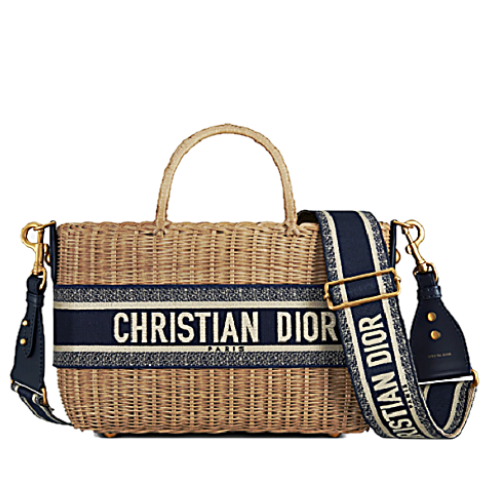 디* DIOR WICKER 바스켓 백