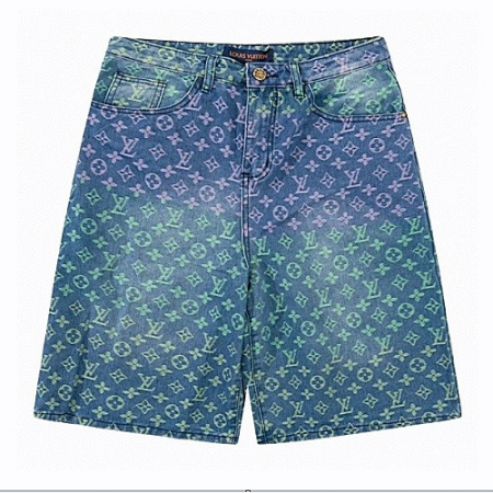 LOUIS VUITTON 레인보우 모노 데님쇼츠
