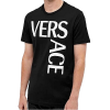 베르사체 VERSACE 블랙 로고 반팔티