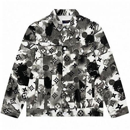 LOUIS VUITTON 스모크 모노그램 트러커 자켓