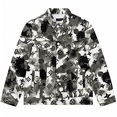 LOUIS VUITTON 스모크 모노그램 트러커 자켓