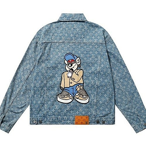 LOUIS VUITTON 캐릭터 데님 자켓