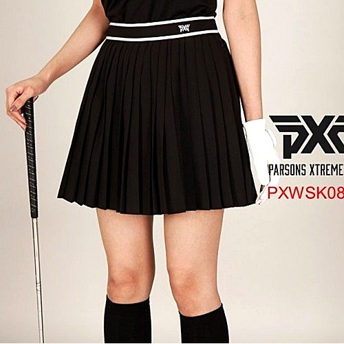 P*G 올 오버 플리츠 스커트