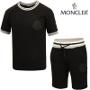 몽클*어 빅로고 시보리 반팔 & 반바지 셋트