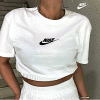 NIKE 20수크롭 밴딩 티셔츠