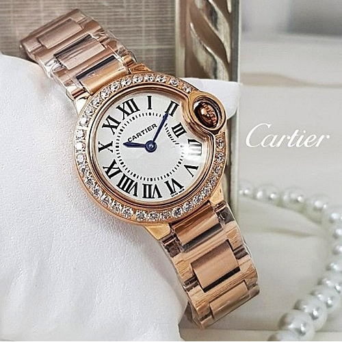 CARTIER 발롱 블루 드 로즈골드