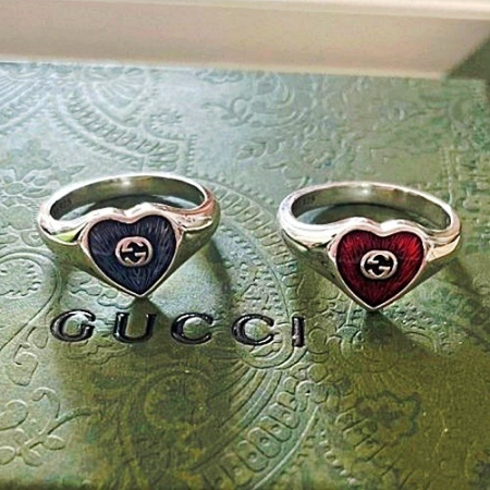 구* 하트 925 실버 반지