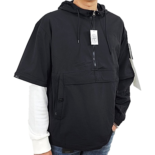 스톤아일*드 가먼트 아이스 절개 아노락