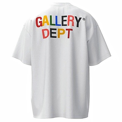 갤러리댑 GALLERYDEPT 레인보우 로고 티셔츠
