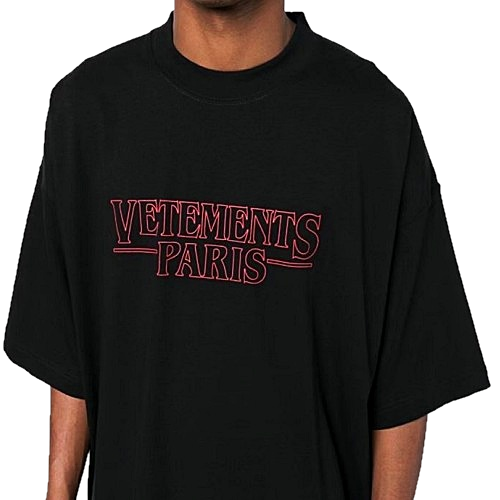 베*멍 VETEMENTS 파리스라인 티셔츠