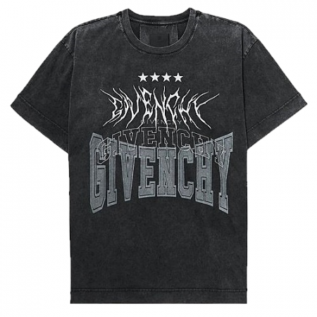 지*시 GIVENCHY 라이트닝 로고 티셔츠