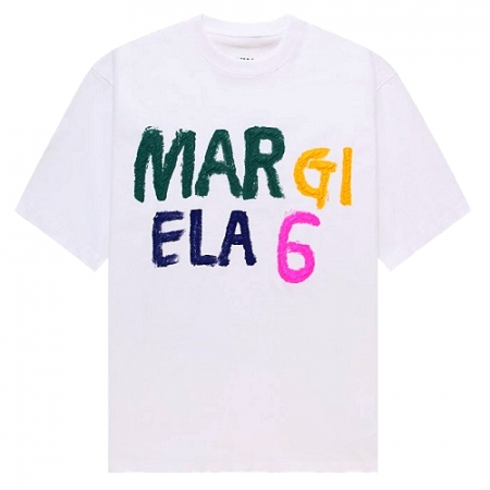 마르지*라 MM6 솔리드 마커 티셔츠