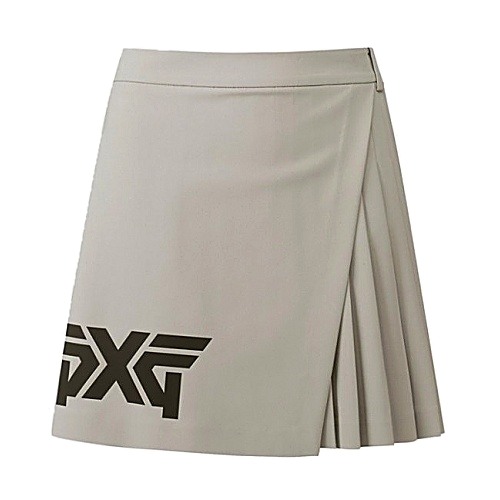 PXG 여름 백 플리치 숏 스커트