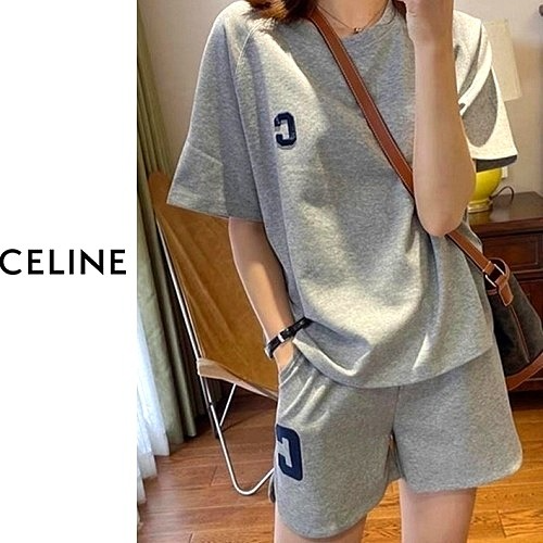 CELINE C 로고 아일랜드 세트