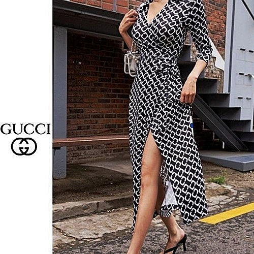 GUCCI 체인 랩 원피스