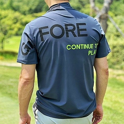 지포어 페더 웨이트 모크 티셔츠