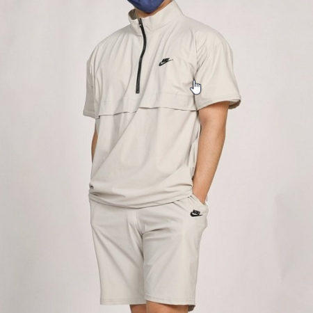 NIKE 듀얼 카고 아노락 반팔 세트