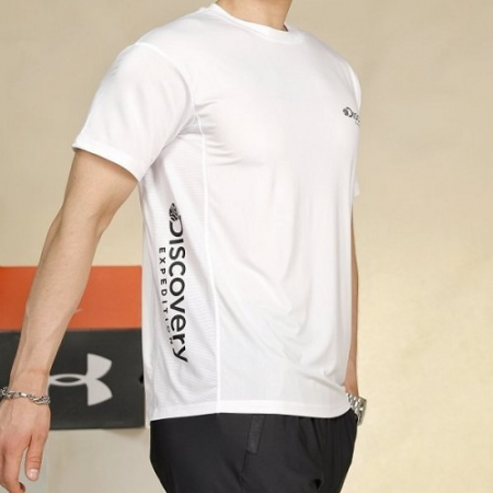 디스커*리 옆메쉬 기능성 반팔