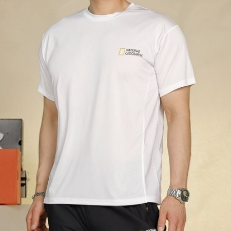 내셔널지오그*픽 와일드 옆 메쉬 기능성 반팔
