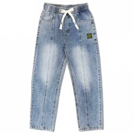 스톤아일*드 세미와이드 스판 밴딩 데님 팬츠