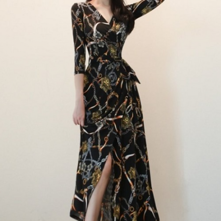 에르*스 팜므파탈 랩 원피스