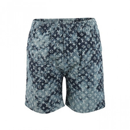 LOUIS VUITTON  모노그램 데님 하프 팬츠