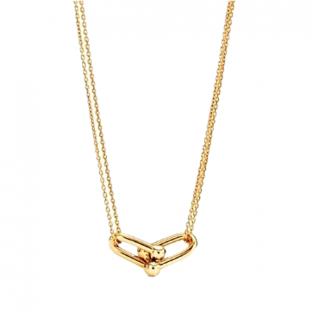 Tiffany & Co 링크두줄 목걸이