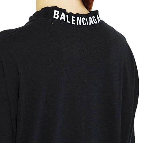 발렌시*가 BALENCIAGA 넥포인트 반팔 티셔츠