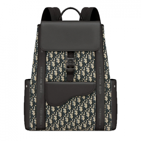DIOR 디올 Dior Oblique 새들 백팩