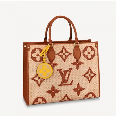 루이비통 온더고 MM 토트백 브라운