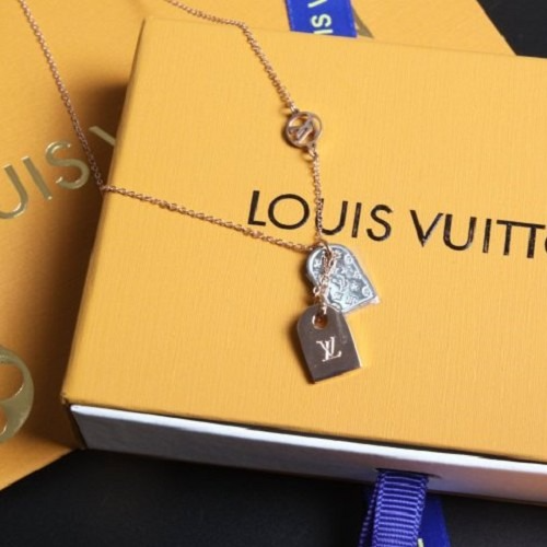 루이*통 금은백 패턴 팬던트 목걸이