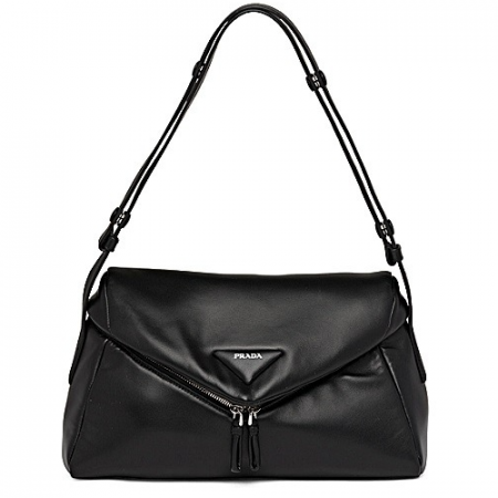 21F/W 프라다 PRADA 나파 가죽 패딩 시뇨백