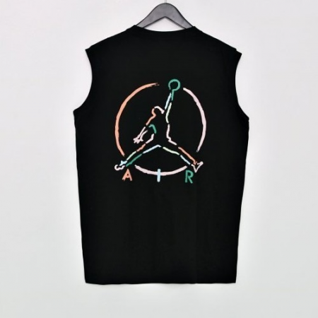 NIKE 조던 원형로고 나시