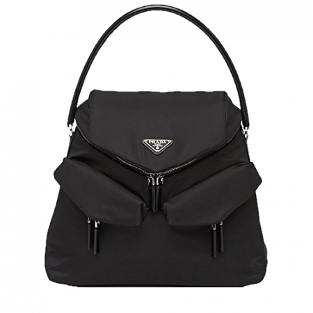 2021 프라다 PRADA 시그노 가죽 트리밍 나일론 백팩