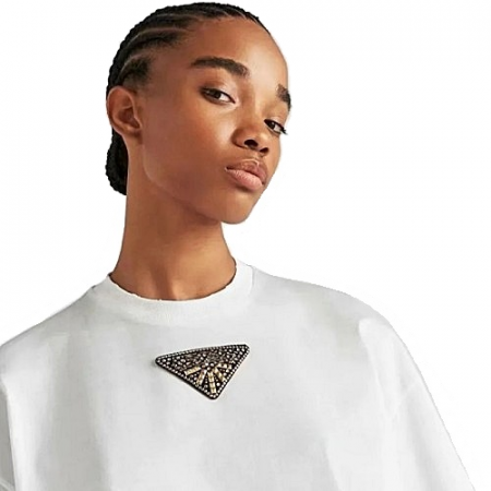 PRADA 핫픽스 플레이트 티셔츠