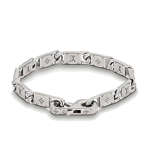 루이*통 LOUIS VUITTON 모노그램 타이드 업 팔찌