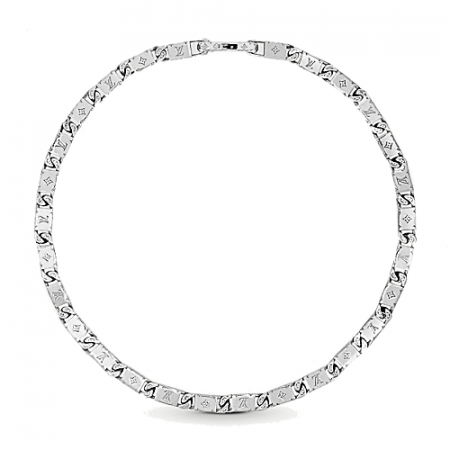 루이*통 LOUIS VUITTON 모노그램 타이드 업 목걸이