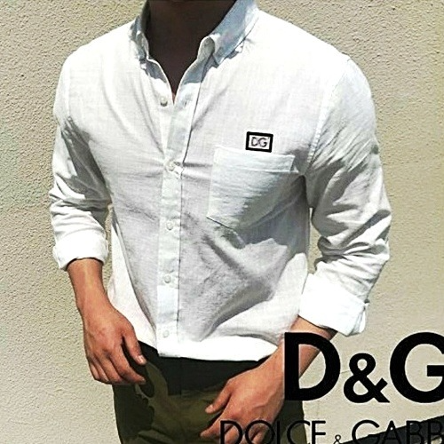 DOLCE & GABBANA 버튼다운 셔츠
