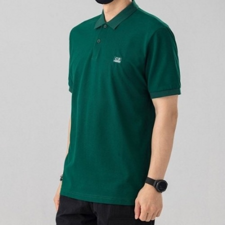 CP 컴*니 스트레치피케이 레귤러핏 카라셔츠