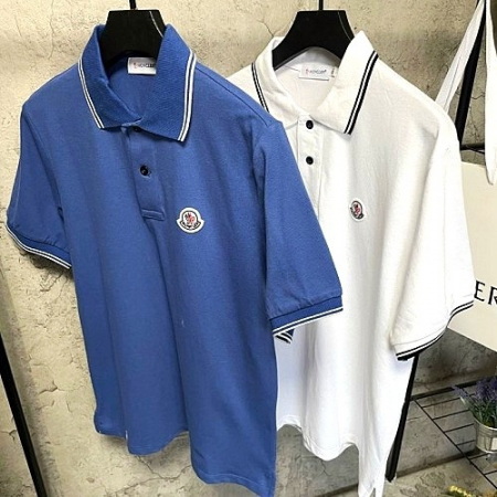 몽클*어 MONCLER 와팬 시그니처 카라티셔츠