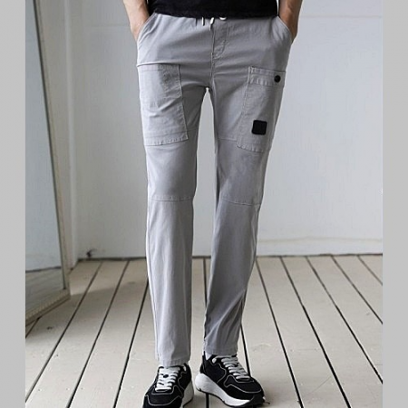 CP컴퍼니 투포켓 가먼트다잉 벨크로 팬츠