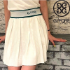 G/FORE 그린포인트 플리츠 니트스커트