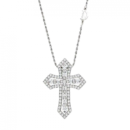 다미아니 DMIANI 크라운 네크리스 - 실버