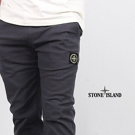 스톤 아일*드 베이직 린넨스판 밴딩 팬츠