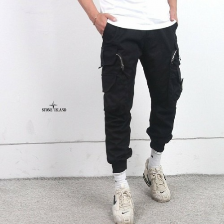 스톤 아일*드 닌자조거 배기핏 팬츠