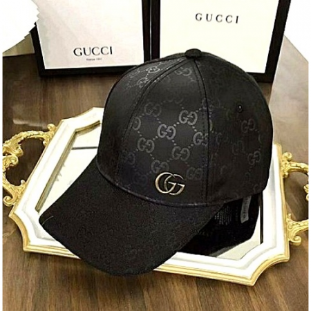 GUCCI 자가드 로고 볼캡