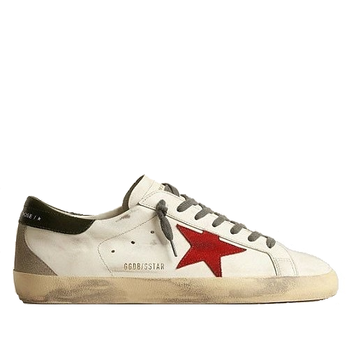 GOLDEN GOOSE 레더스타 & 블랙 힐탭 슈퍼스타