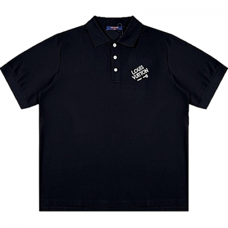 루이*통 LOUIS VUITTON 스테플로고 폴로 숏슬리브