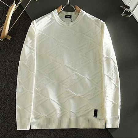 FENDI 로고 크루넥 니트